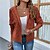 cheap Cardigans-Women&#039;s Cardigan Sweater Hooded Cable Knit Acrylic Knitted Thin Fall Winter Outdoor Holiday Going out Stylish Casual Soft Long Sleeve Pure Color Red Brown Black Pink S M L