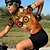 baratos Roupas Para Ciclismo-21Grams Mulheres Manga Curta Camisa para Ciclismo Moto Camisa / Roupas Para Esporte Blusas com 3 bolsos traseiros Secagem Rápida Respirável Pavio Humido Ciclismo de Montanha Ciclismo de Estrada Rosa