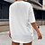 economico T-shirts-Per donna maglietta Nero Bianco Rosa Pop art Informale Giornaliero Manica corta Rotonda Essenziale Cotone Standard Morbido Pittura S