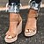 cheap Sandals-Elegant Women&#039;s PU Synthetics Ankle Strap Wedge Sandals