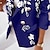 abordables Americanas para Mujer-Mujer chaqueta Con bolsillos Elegante Formal Oficina Trabajo Abrigo Regular Poliéster Azul Piscina Botonadura Doble Otoño Invierno Cuello Vuelto Ajuste regular S M L XL XXL 3XL
