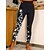 cheap Exercise, Fitness &amp; Yoga Clothing-Women&#039;s Yoga Leggings High Waist Tights Leggings Floral / Botanical Tummy Control Butt Lift Quick Dry White Yellow Rosy Pink Yoga Fitness Gym Workout Sports Activewear Skinny Stretchy / Athletic