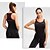 cheap Yoga Tops-Women&#039;s Compression Tank Top Sleeveless Base Layer Athletic Spandex Breathable Quick Dry Moisture Wicking Gym Workout Running Active Training Sportswear Activewear Color Block Black+Purple Black Red