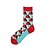 preiswerte Socken &amp; Strumpfhosen-Herren 1 Paar 2 5 Farbe Plaid B¨¹ro Arbeit Täglich Streifen Herbst Winter Sport Klassisch