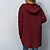 cheap Cardigans-Women&#039;s Cardigan Sweater Jumper Crochet Knit Knitted Hooded Tunic Hooded Solid Color Daily Holiday Stylish Casual Winter Fall Wine Red turmeric S M L