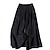 abordables Pantalons femme-Femme Ample Normal Mélange de Lin &amp; Coton Plein Noir Blanche Uni Taille haute Toute la longueur Casual du quotidien Eté Printemps