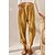 billige Pants-cordfløyelbukser for kvinner motebukser sidelommer i full lengde uformell helg mikroelastisk kinesisk stil komfort beige xxl
