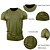 cheap Men&#039;s Tees &amp; Tank Tops-Men&#039;s Unisex T shirt Tee Crew Neck Graphic Prints Army Green Navy Blue Gray White Black Expression Hot Stamping Outdoor Street Print Clothing Apparel Sports Designer Casual Big and Tall / Summer