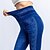 abordables Graphic Chic-Femme Collants Pantalon Toute la longueur Faux denim Haute élasticité Taille haute Mode Casual Fin de semaine Noir Bleu S M