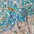 billige Two Piece Sets-Dame Sweatshirt Træningsdragt Buksesæt Blomstret Farveblok 3D-udskrivning Snørelukning Trykt mønster Afslappet I-byen-tøj Gade Cinched Langærmet Rund hals Gul Efterår vinter
