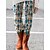cheap Graphic Chic-Women&#039;s Tights Leggings Blue Green Gray Fashion Tights Mid Waist Print Daily Full Length High Elasticity Fish Tummy Control S M L XL 2XL