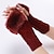 preiswerte Super Sale-Damen Fingerlose Handschuhe Warme Winterhandschuhe Solide / einfarbig Geschenk Täglich Gestrickt Acrylfasern Cosplay 1 Paar