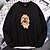 billige Hættetrøjer &amp; sweatshirts-Dame bluse Bogstaver Afslappet Daglig Trykt mønster Varm Stempling Afslappet Tøj Hættetrøjer Sweatshirts Løstsiddende Grøn Hvid