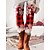cheap Graphic Chic-Women&#039;s Tights Leggings Picture color 1 Picture color 2 Picture color 3 Fashion Tights Mid Waist Print Daily Full Length High Elasticity Tree Tummy Control S M L XL 2XL
