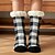 cheap Super Sale-Men&#039;s Women&#039;s Crew Socks Home Acrylic Fibers Warm Skidproof Casual 1 Pair