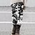 abordables Graphic Chic-Femme Collants Legging Crânes Chat Potiron Imprimer Toute la longueur Contrôle du Ventre Lifting des fesses Halloween Fin de semaine Slim Mode Collants Noir Blanche Micro-élastique Taille médiale