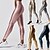 abordables Graphic Chic-Mujer Pantalones de yoga Control de barriga Levantamiento de tope Secado rápido Yoga Aptitud física Entrenamiento de gimnasio Alta cintura Mallas Leggings Leggings Verde Dorado Rosa Invierno Deportes