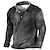 abordables Chemises pour hommes-Homme POLO Tee Shirt Golf Graphic Col rabattu Jaune Bleu Vert Kaki Gris 3D effet Extérieur Plein Air Manches courtes Zippé Imprimer Vêtement Tenue Mode Design Décontractées Respirable