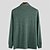 cheap Men&#039;s Socks-Men&#039;s T shirt Tee Turtleneck Solid Color Green Black Gray Long Sleeve Casual Daily Tops Fashion Casual Chunky Comfortable / Spring / Fall