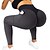 economico Yoga Leggings-Per donna Pantaloni da yoga Fasciante in vita Sollevamento dei glutei Asciugatura rapida Scrunch Butt Tasche laterali Jacquard Yoga Fitness Allenamento in palestra Vita alta Calze / Collant / magro