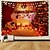 cheap Bottoms-Christmas Decorations Santa Claus Holiday Party Xmas Large Wall Tapestry Art Decor Photo Background Backdrop Blanket Hanging Home Bedroom Living Room Dorm Decoration Fireplace Stocking Gift Polyester