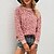 cheap Sweaters-Women&#039;s Pullover Sweater Jumper Jumper Ribbed Knit Knitted Tunic Crew Neck Leopard Outdoor Daily Stylish Casual Winter Fall Pink Gray S M L