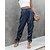 cheap Pants-Women&#039;s Cargo Pants Joggers Pants Trousers claret Black Dark Blue Fashion Side Pockets Street Casual Full Length Micro-elastic Plain Comfort S M L XL