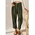 cheap Pants-Women‘s Corduroy Pants Fashion Trousers Side Pockets Full Length Casual Weekend Micro-elastic Chinese Style Comfort Beige XXL