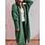 cheap Cardigans-Women&#039;s Cardigan Sweater Jumper Chunky Knit Knitted Tunic Open Front Solid Color Home Daily Stylish Casual Batwing Sleeve Winter Fall Pink Army Green S M L / Long Sleeve / Loose Fit