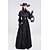 economico Abiti vintage-coppie costume medico della peste mantello halloween coppie costumi cosplay medievale steampunk sacerdote rinascimentale costume abiti mantello mantello