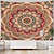 abordables Tapisseries murales-mandala bohème indien mur tapisserie art décor couverture rideau suspendu maison chambre salon dortoir décoration boho hippie psychédélique floral fleur lotus