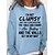 cheap Hoodies &amp; Sweatshirts-Women&#039;s Monogram Print Active Sweatshirt Pullover