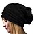 cheap Sale-Women&#039;s Hat Beanie / Slouchy Portable Windproof Comfort Outdoor Street Dailywear Knit Pure Color