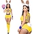 cheap Cosplay &amp; Costumes-Inspired by Cosplay Space Jam Lolita Tune Squad Lola Bunny Anime Cosplay Costumes Japanese Cosplay Suits Halloween Top Pants For Women&#039;s