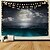 cheap Home Textiles-Moon Sea Sky Wall Tapestry Art Decor Blanket Curtain Picnic Tablecloth Hanging Home Bedroom Living Room Dorm Decoration Landscape Full Night Ocean Cloud Star