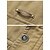 cheap Hiking Shirts-Men&#039;s Fishing Vest Hiking Vest Sleeveless Jacket Coat Top Outdoor Breathable Quick Dry Lightweight Sweat wicking Summer Spring Cotton khaki Army Green Fishing Climbing Running