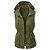 cheap Hiking Shirts-Women&#039;s Hiking Vest Jacket Top Outdoor Winter Thermal Warm Windproof Multi-Pockets Breathable Spandex Polyester Black Rosy Pink Army Green Fishing Climbing Traveling / Quick Dry / Lightweight