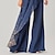 cheap Jumpsuits &amp; Rompers-Women&#039;s Jumpsuit Print Sequin Elegant V Neck Straight Party Prom Half Sleeve Regular Fit Blue S M L Winter