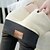 baratos Yoga Leggings-Mulheres Inverno Meia-calça Leggings Calças Côr Sólida Cinzento Escuro (Etiqueta de couro) Ioga Ginástica Tosão Térmico / Quente A Prova de Vento Cintura Alta Esporte Roupas Esportivas Delgado Com