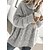 abordables Sweaters &amp; Cardigans-mujer suéter jersey cuello de vaca cable punto grueso otoño invierno túnica diario vacaciones casual manga larga color sólido gris s m l