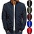 cheap Softshell, Fleece &amp; Hiking Jackets-Men&#039;s Cotton Padded Hiking jacket Winter Outdoor Thermal Warm Windproof Warm Breathable Full Length Visible Zipper Winter Jacket Top Hunting Fishing Climbing Black Army Green Burgundy Royal Blue Dark