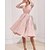 cheap Casual Dresses-Women&#039;s Party Dress Cocktail Dress Swing Dress Midi Dress Pink Pure Color Long Sleeve Winter Fall Spring Sequins Fashion V Neck Party Winter Dress Wedding Guest 2023 S M L XL 2XL 3XL