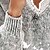 abordables Sweaters &amp; Cardigans-Pull Femme Crocheté Tricoter Col V Rayonne Tricoté Garniture en dentelle Automne Hiver Extérieur du quotidien Sortie mode Décontractées Flexible manche longue Papillon Jaune Gris S M L