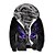 cheap Hoodies-Men&#039;s Unisex Graphic Prints Skull Full Zip Hoodie Jacket Hooded Zipper Print 3D Print Daily Sports Casual Designer Hoodies Sweatshirts  Long Sleeve Black