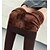 cheap Women&#039;s Pants-Women&#039;s Casual Full-Length Stretchy Fleece Leggings