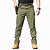 cheap Men&#039;s Bottoms-Men&#039;s Stylish Casual Classic Pocket Multiple Pockets Straight Pants Tactical Cargo Full Length Pants Micro-elastic Casual Daily Solid Color Mid Waist Comfort Outdoor Army Green Black Grey Khaki Brown