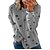 abordables Pull à Capuche &amp; Sweat-shirt-Femme Etoiles du quotidien Imprimer Hiver Printemps &amp; Automne Automne hiver