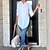 economico Tops &amp; Blouses-Per donna Blusa Camicia Verde Giallo Bianco Pulsante Liscio Ufficio Manica lunga Colletto Streetwear Standard S