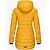 preiswerte Damen Daunenjacken &amp; Parkas-Damen Winterjacke Wintermantel warm halten Atmungsaktiv Outdoor Freizeitskleidung Urlaub Ausgehen Tasche Full Zip Reisverschluss Kapuzenpullover Aktiv Casual Komfortabel Feste Farbe Regular Fit