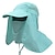 cheap Hiking Clothing Accessories-UPF50+ Fishing Cap with Removable Neck Flap